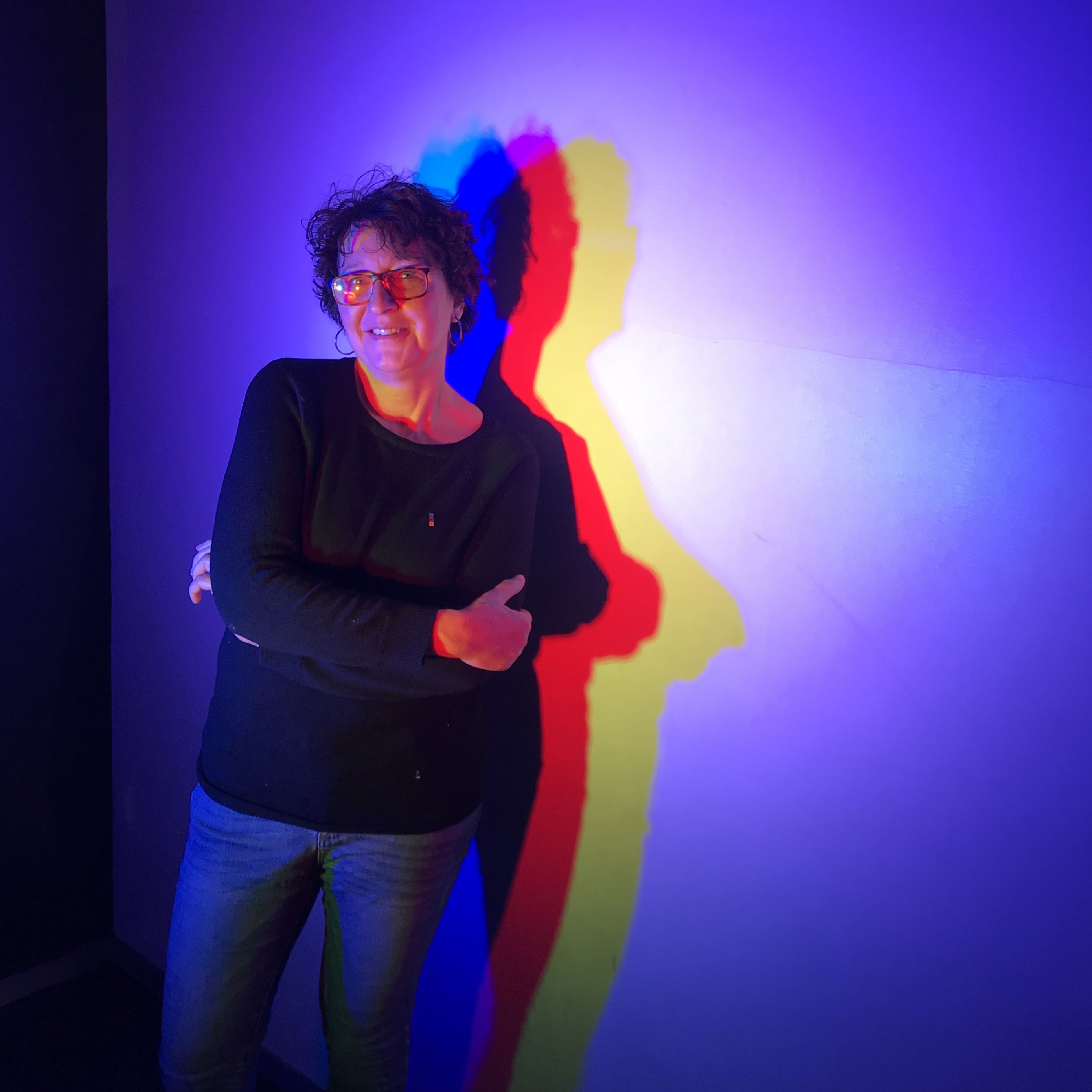 Elena al Museo delle Illusioni di Milano