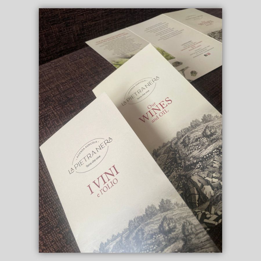 Azienda Agricola La Pietra Nera - Immagine coordinata